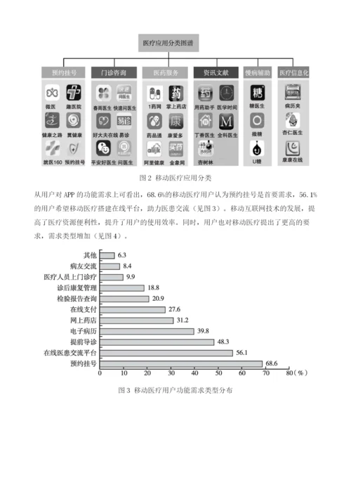 移动医疗行业领域不断细分-市场规模巨大.docx