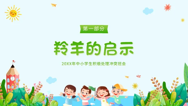 团体心理辅导主题班会PPT课件团队