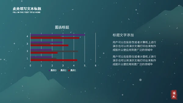 墨绿色典雅国风工作总结汇报通用PPT模板