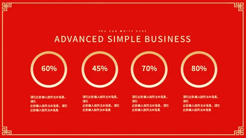 喜结良缘中式婚礼通用PPT模板