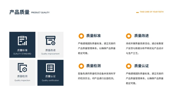 橙色商务风企业介绍PPT模板