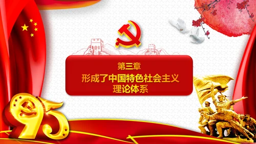 庆祝七一建党95周年党史学习教育PPT