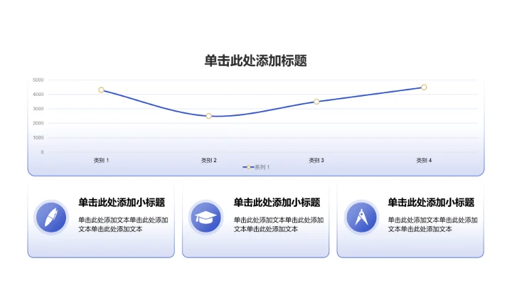 创意风教育学术毕业答辩课件PPT折线图
