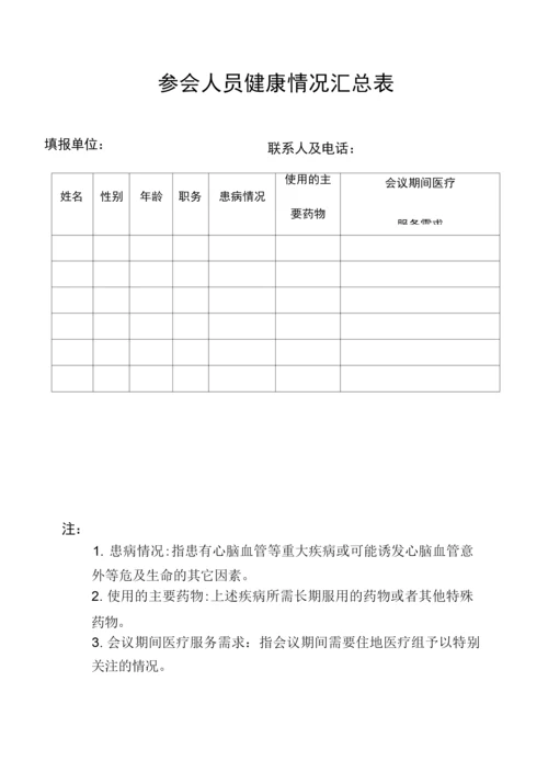 健康监测记录表个人填写).docx