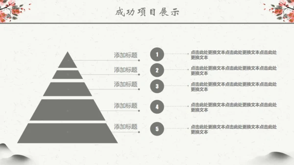 中国风年度总结工作计划汇报通用PPT模板