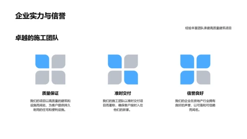 房产项目解析PPT模板