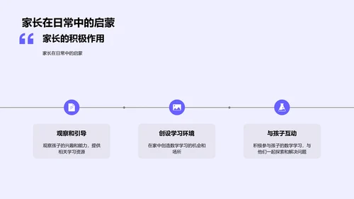 数学启蒙教学法PPT模板