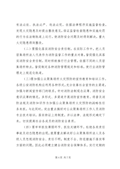 公众聚集场所火灾特点及消防对策.docx