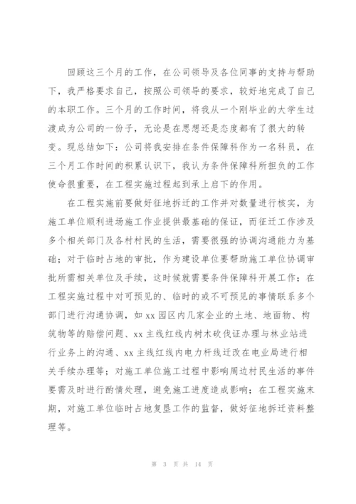 技术员试用期总结优秀范文.docx