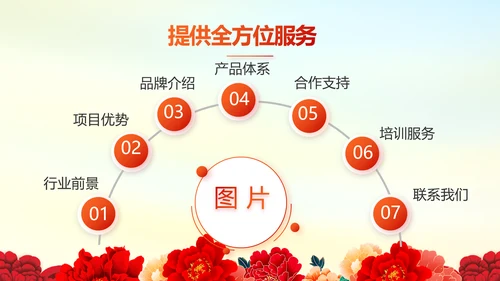 红色喜庆签约仪式策划方案动态ppt