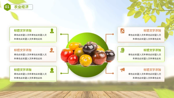 大学农学专业课程农业农产品供销社通用PPT模板