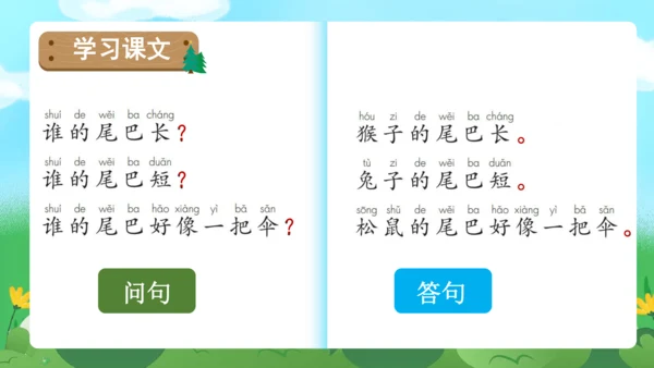 课文6《比尾巴》（教学课件）