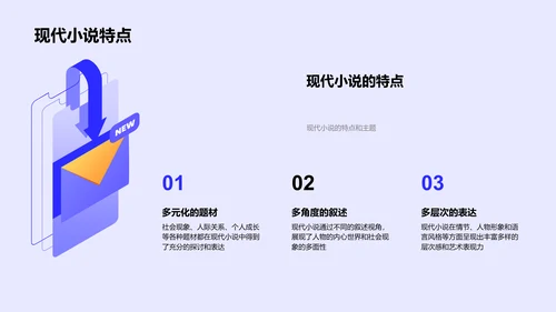 现代小说解构分析PPT模板
