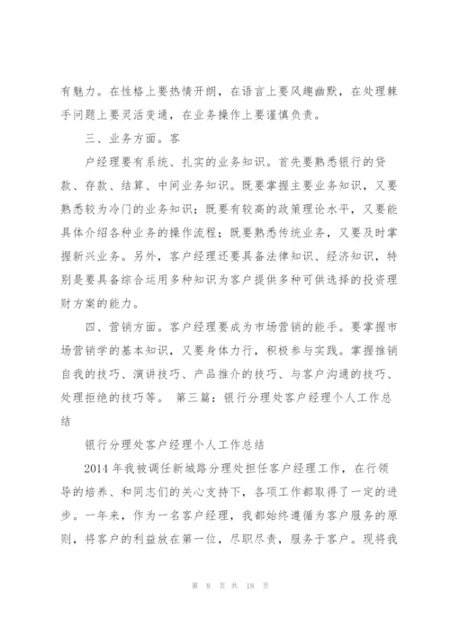 某年银行客户经理个人工作总结.docx