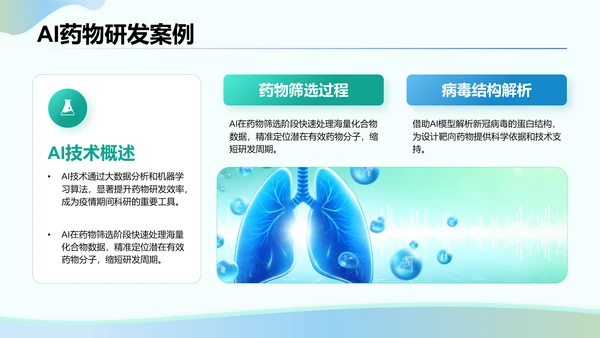 绿色3D风人工智能在医疗行业的创新与挑战PPT模板