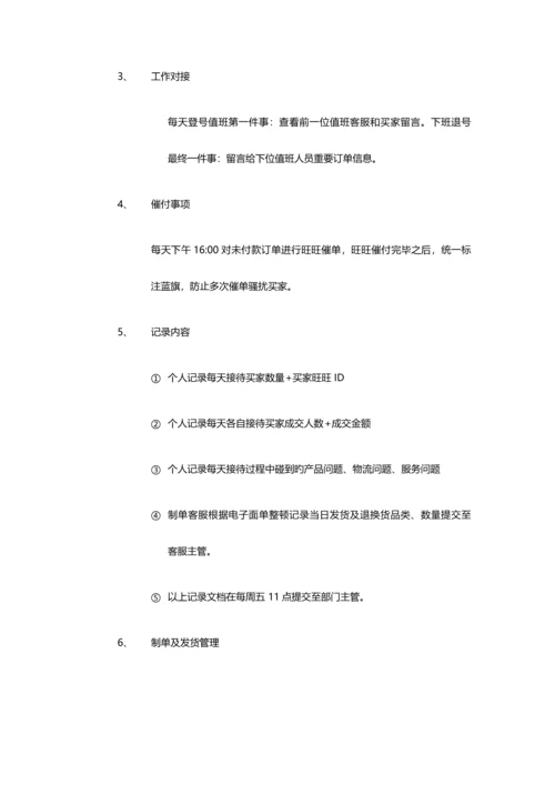 客服管理制度电商.docx