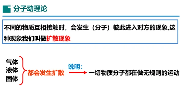 2023-2024学年九年级物理全一册同步精品课堂（人教版）13.1分子动理论（课件）19页ppt