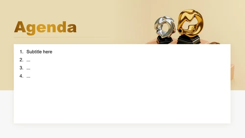 棕色商务风格个人竞聘PPT主题