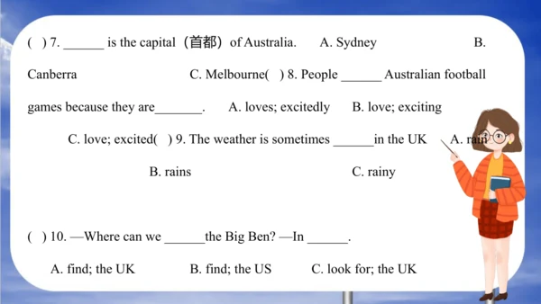 Unit 6 An interesting country  Fun time &Sound tim
