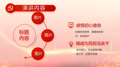 中国共产党人物优秀人物介绍PPT动态模板