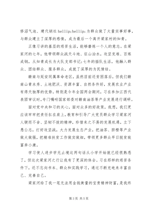基层村干部学习梁家河的心得体会 (2).docx