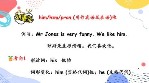 Unit 1  What's he like 单元复习(三)-语法+典型例题（共79张PPT）