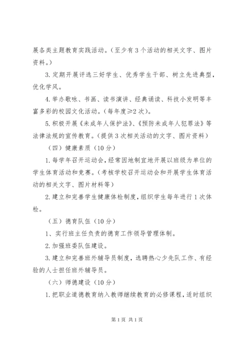 未成年人思想道德建设工作考评细则 (5).docx