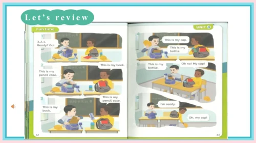 一年级英语上学期 Unit 4 Ready for school Lesson 6 课件