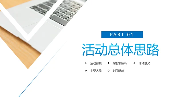 商务活动方案策划书工作汇报PPT模板