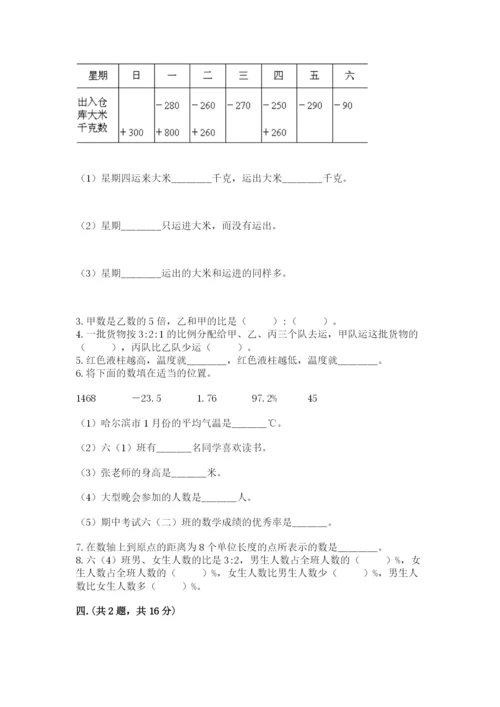 浙教版数学小升初模拟试卷【word】.docx