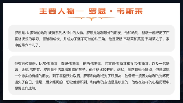 穿越哈利波特魔法世界PPT模板