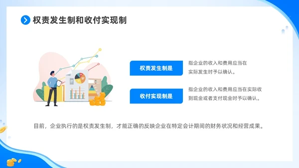 蓝色简约插画风非财务人员财务知识培训PPT财务工作