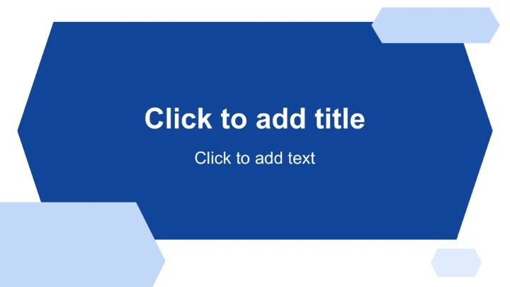 蓝色商务风商务培训PPT主题