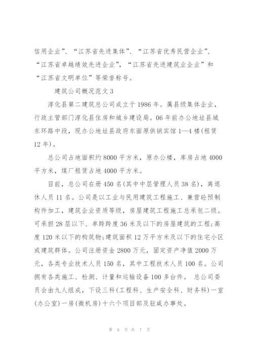建筑公司概况范文.docx