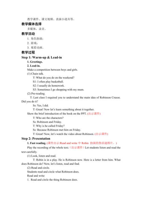 Unit 1 Lesson 6 Part B Read and write ＆ Let's chec