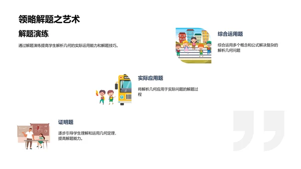 解析几何教学课件PPT模板