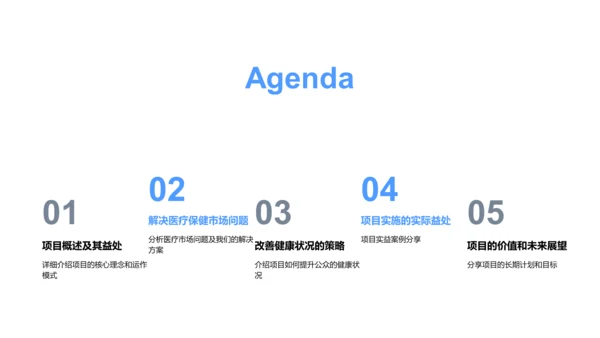 公众医保项目讲座PPT模板