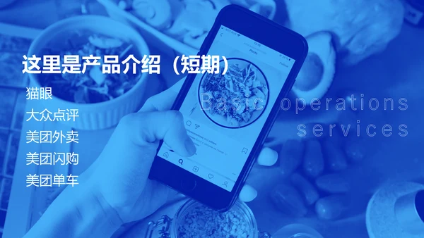 餐饮外卖行业调研报告通用PPT模板