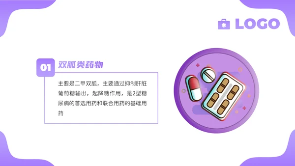 糖尿病健康知识科普PPT模板