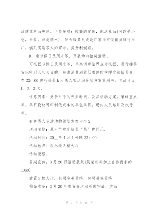有关愚人节活动的策划方案大全.docx
