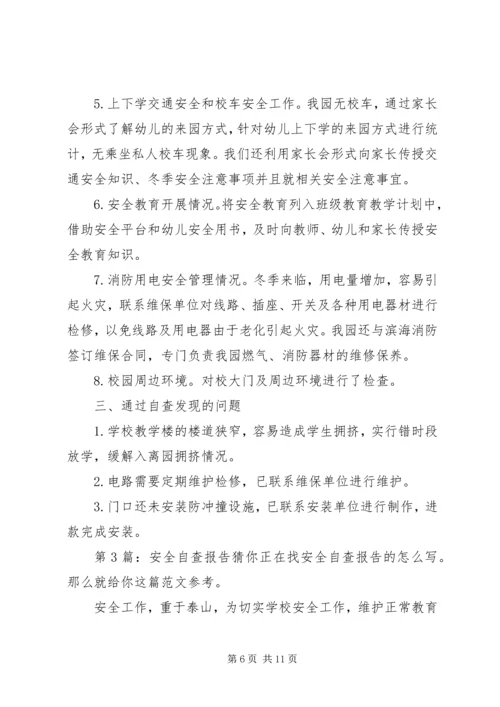 安全自查报告（共5篇） (4).docx