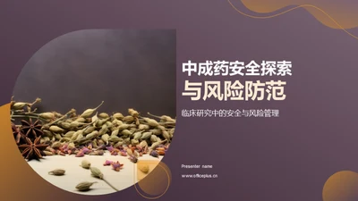 中成药安全探索与风险防范