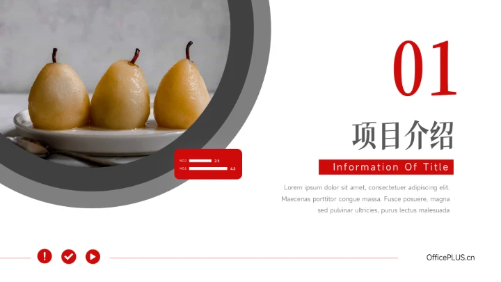 红色欧美风企业商业计划书PPT模板