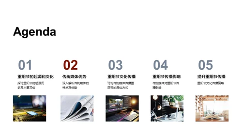 挖掘传统媒体的重阳传播