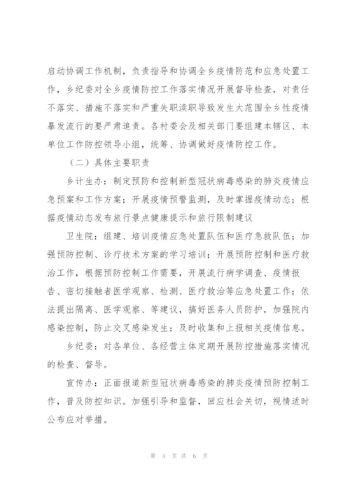 2022年乡镇疫情防控应急工作方案.docx