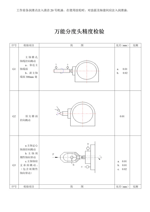 万能分度头使用新版说明书.docx