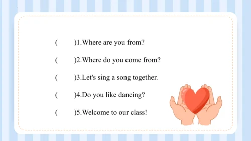 Unit 1  We have new friends Lesson 3 - Lesson 4 课件