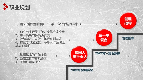 大气竞聘报告求职面试个人简历PPT模板