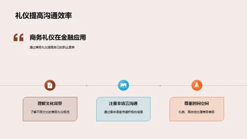 金融行业商务礼仪解析