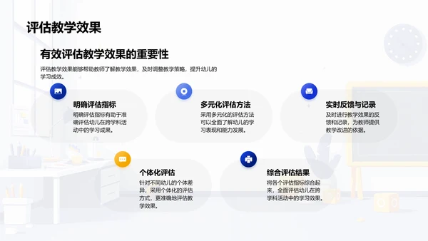 跨学科幼教教学法PPT模板